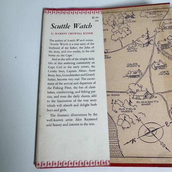 Scuttle Watch by Marion Dayton Crowell Ryder 1941 Hardcover Juvenile Fiction DJ - Picture 14 of 16